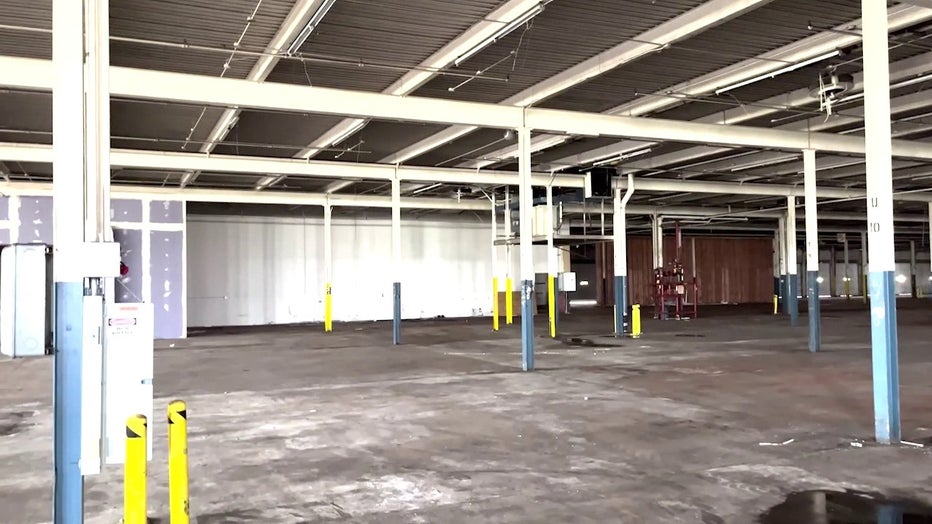 Look inside Roof Depot Warehouse shows 'bones are strong