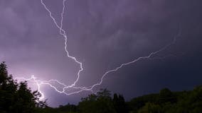 Lightning strike causes house fire in Plymouth