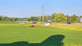 Ambulance involved in crash near Buffalo, Minn.