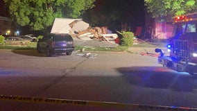 House collapses after explosion in Jordan, Minnesota