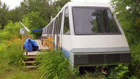 A singular experience: St. Paul man turns old MN Zoo monorail cars into cabins