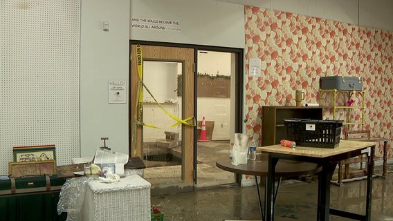 Fridley antique shop cleaning up after water main break