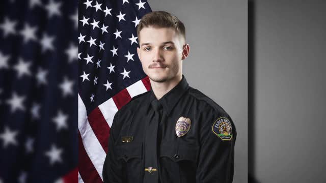Community gathers for Fargo police officer Jake Wallin's memorial service