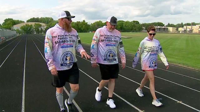 Farmington mayor and top city staff walk 24 hours for cancer