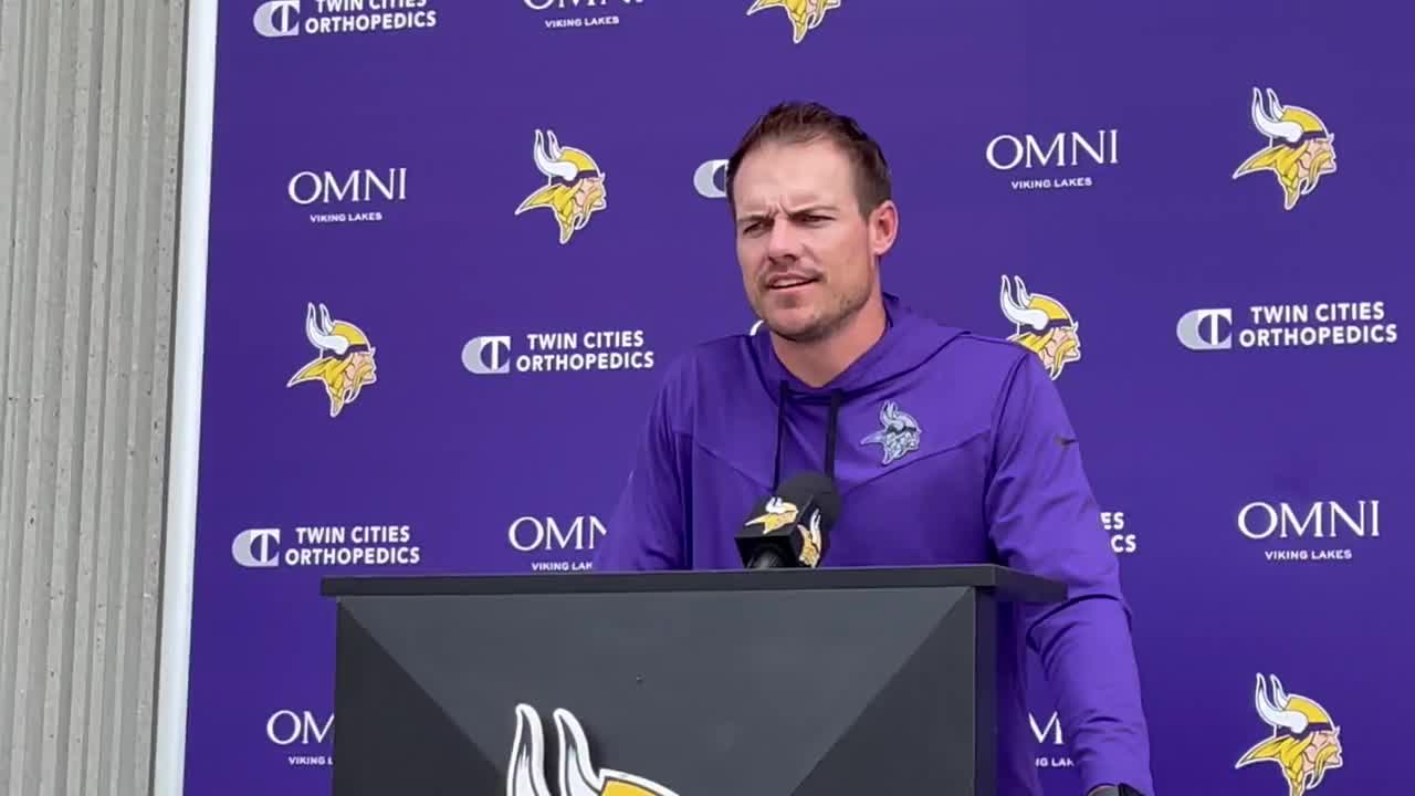 Competitions far from over as Vikings release first training camp depth  chart
