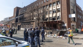 At least 74 dead after fire rips through rundown building in South Africa