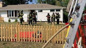 2 rescued by fire crews from Bloomington blaze