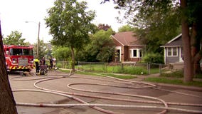 3 firefighters injured during 2-alarm blaze in north Minneapolis