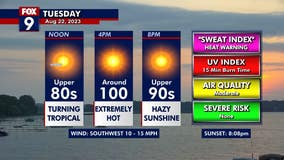 Minnesota weather: Triple-digit temperatures possible on Tuesday