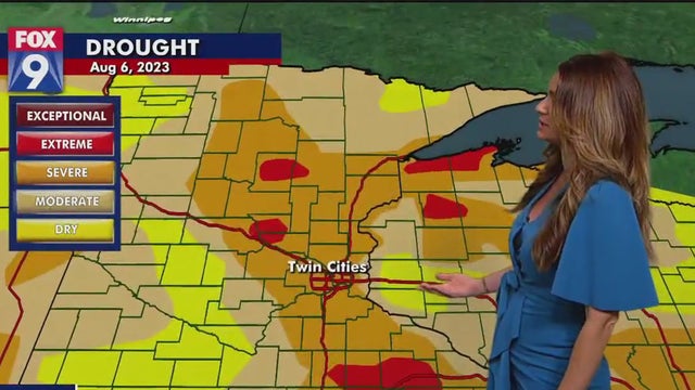 Minnesota weather: Sunday expected to bring less rain than hoped for as drought spreads
