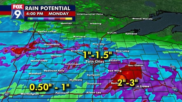 Minnesota Weather: More rain on the way