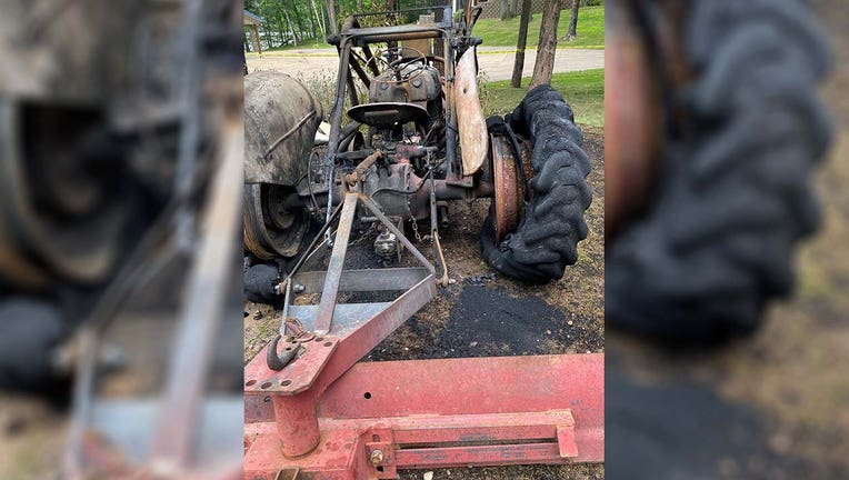 Morrison County tractor explosion
