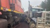 Train crashes into logging truck in St. Louis County