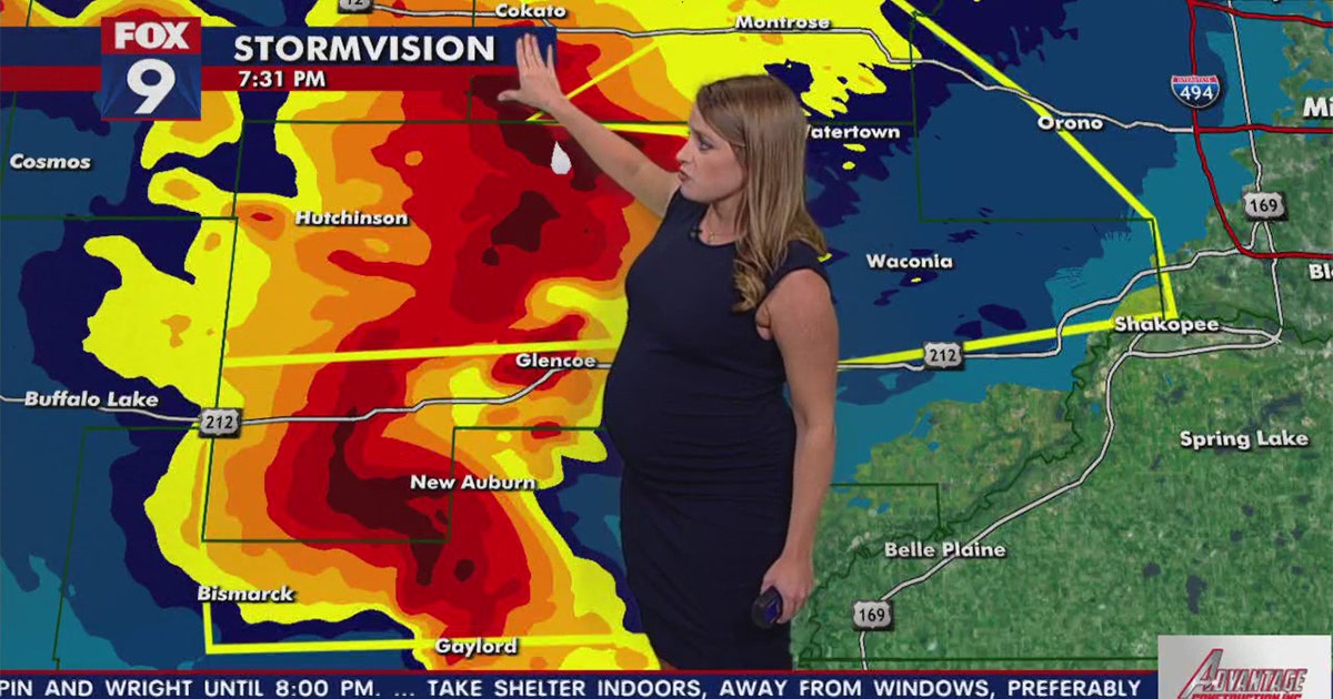 Severe storms rolling through Twin Cities Friday evening | FOX 9 ...