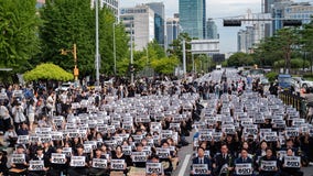 South Korea teachers rally for new laws to protect them from abusive parents