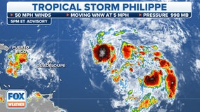 Invest 91L to become tropical depression soon as Tropical Storm Philippe gains some strength in Atlantic