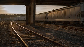 Mexican railway operator stops trains because many migrants were climbing aboard and getting hurt