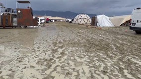 Burning Man rain, mud leaves 40 Minnesota fire performers among those stranded