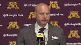 PJ Fleck shares powerful message on Sept. 11 with Gophers at night practice