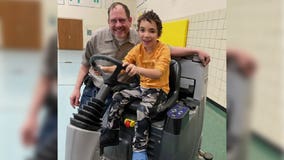 Unique student-custodian relationship formed at Maple Lake Elementary