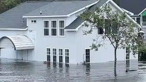 Ophelia’s remnants continue to batter US coast with large waves, strong winds from mid-Atlantic to Northeast