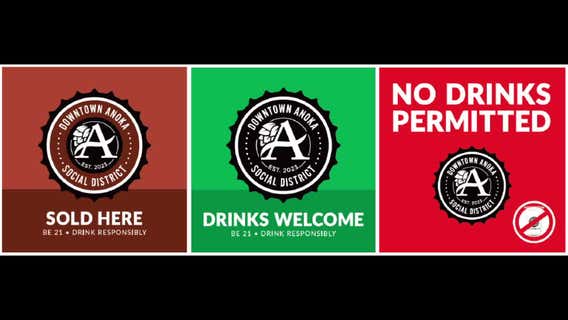 Anoka launches ‘social district’ allowing patrons to drink alcohol in public