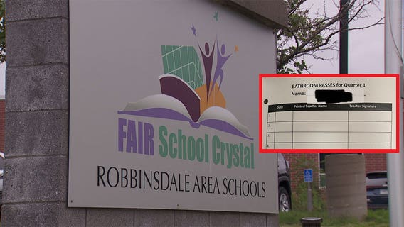 District says there's no bathroom visit limit at Crystal school after parents raise concerns