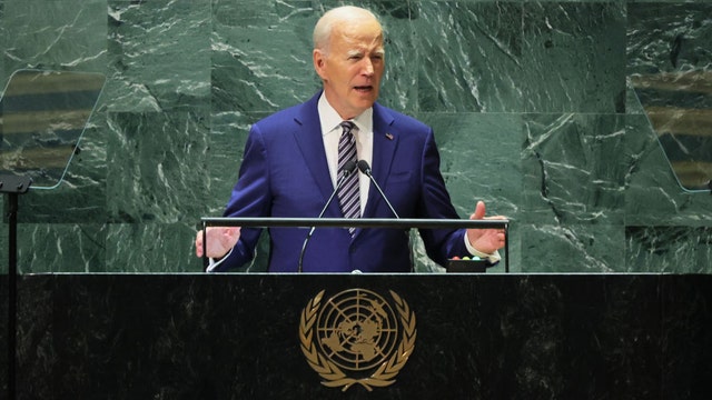 Biden urges world leaders at UN to stand up to Russia, warns not to let Ukraine 'be carved up'
