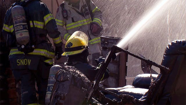 Resident burned, firefighter treated for heat exhaustion after Minneapolis fire