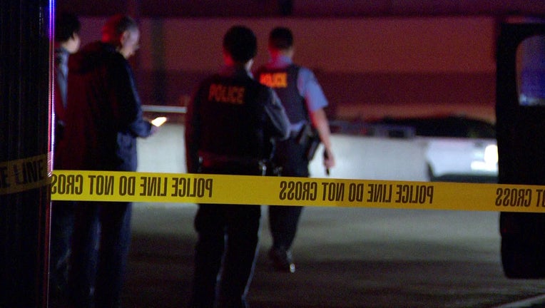 fatal shooting scene
