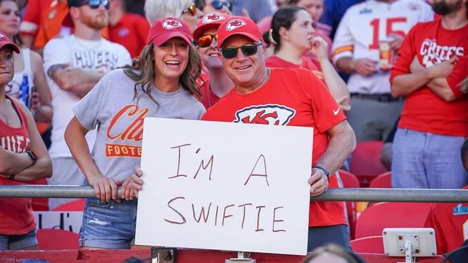 Taylor Swift's jean shorts she wore to Travis Kelce's game selling