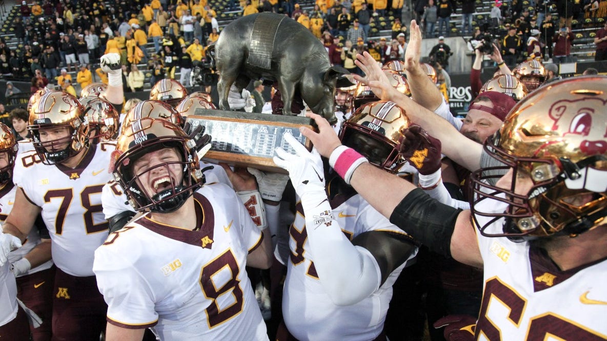 Gophers to host Iowa for Floyd of Rosedale in afternoon tilt Oct. 24