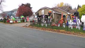 Farmington's 'Mr. Halloween' uses spooky spectacle to feed community