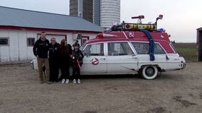 Who you gonna call? Litchfield family makes Ghostbusters car