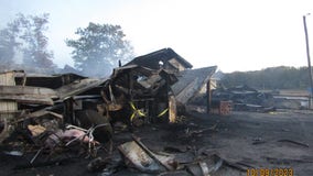 Stone Hill Bar & Grill in Randall burns down