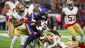 Addison, Bynum lead Vikings to 22-17 win over 49ers on Monday Night Football