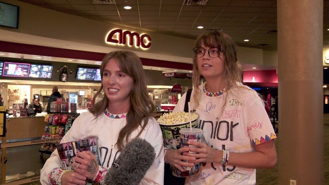 Excited Taylor Swift fans flock to theaters for 'Eras' concert film