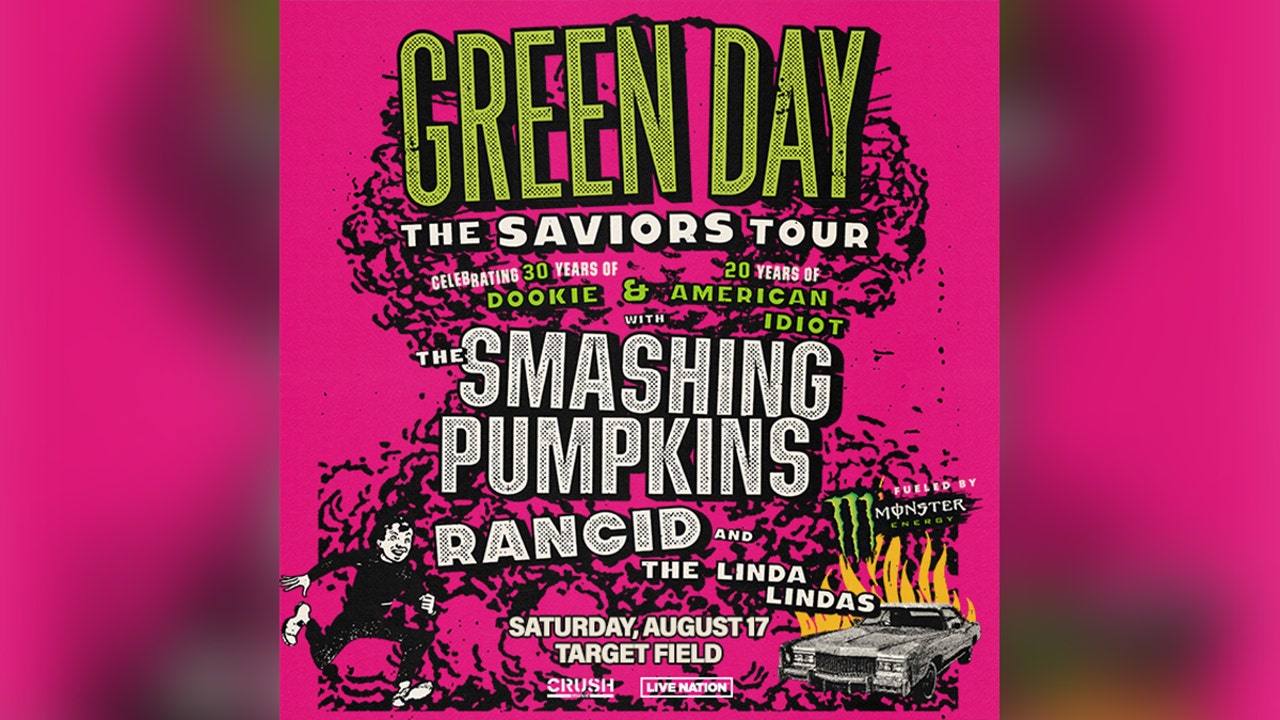 Green Day announces Target Field date as part of 'Saviors' tour