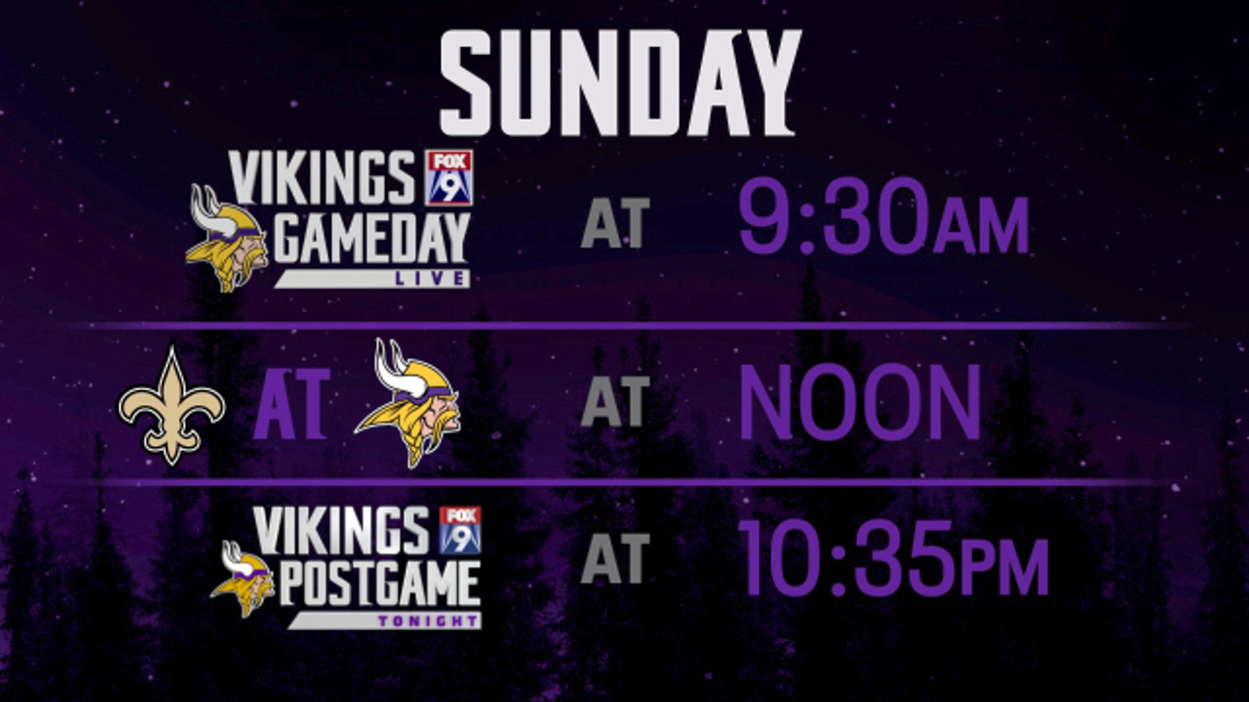 Vikings Gameday Live | FOX 9 Minneapolis-St. Paul