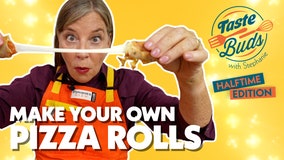 Halftime with Taste Buds: Mozzarella pizza rolls