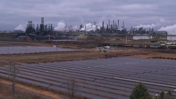 Rosemount oil refinery turns on largest solar installation of its kind