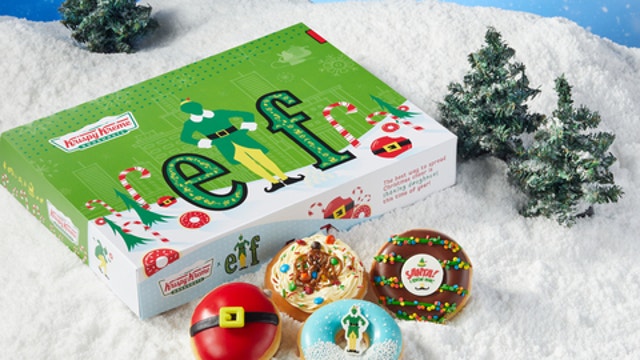 Krispy Kreme celebrates 20th anniversary of 'Elf' with movie-inspired holiday donuts: See the festive treats