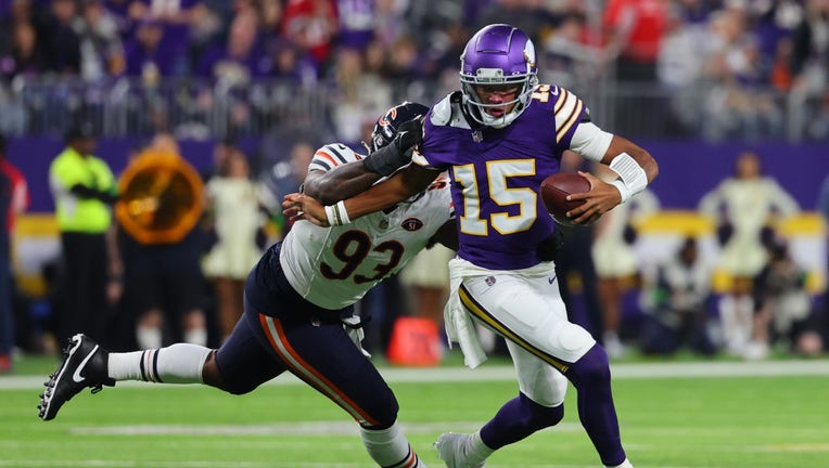 Dobbs Throws 4 INTs, Vikings Fall To Bears 12-10 On Monday Night ...