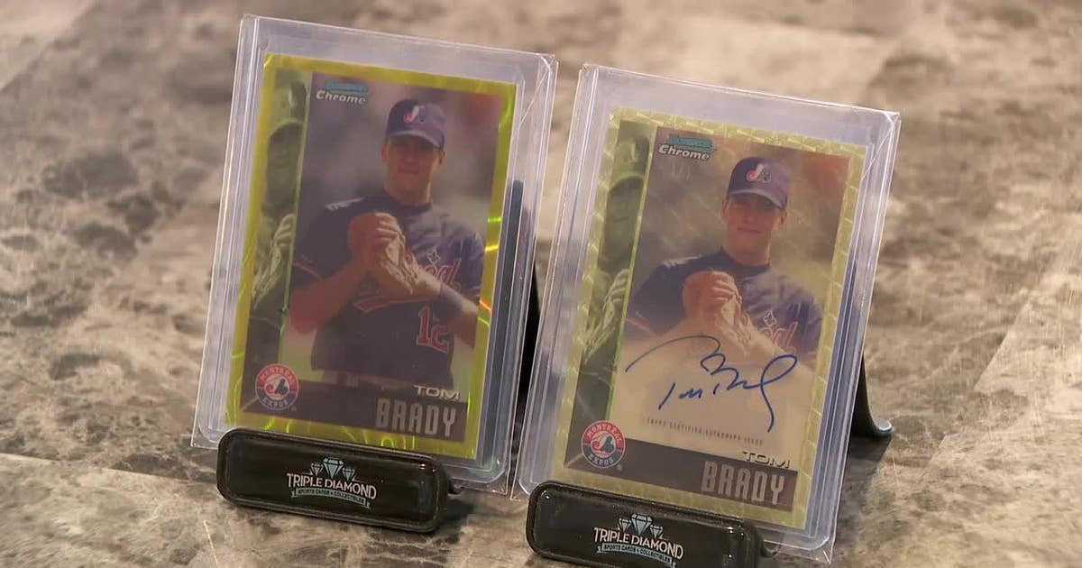 Unique, autographed Tom Brady baseball card pulled from pack in Eagan,  potentially worth over $1M | FOX 9 Minneapolis-St. Paul