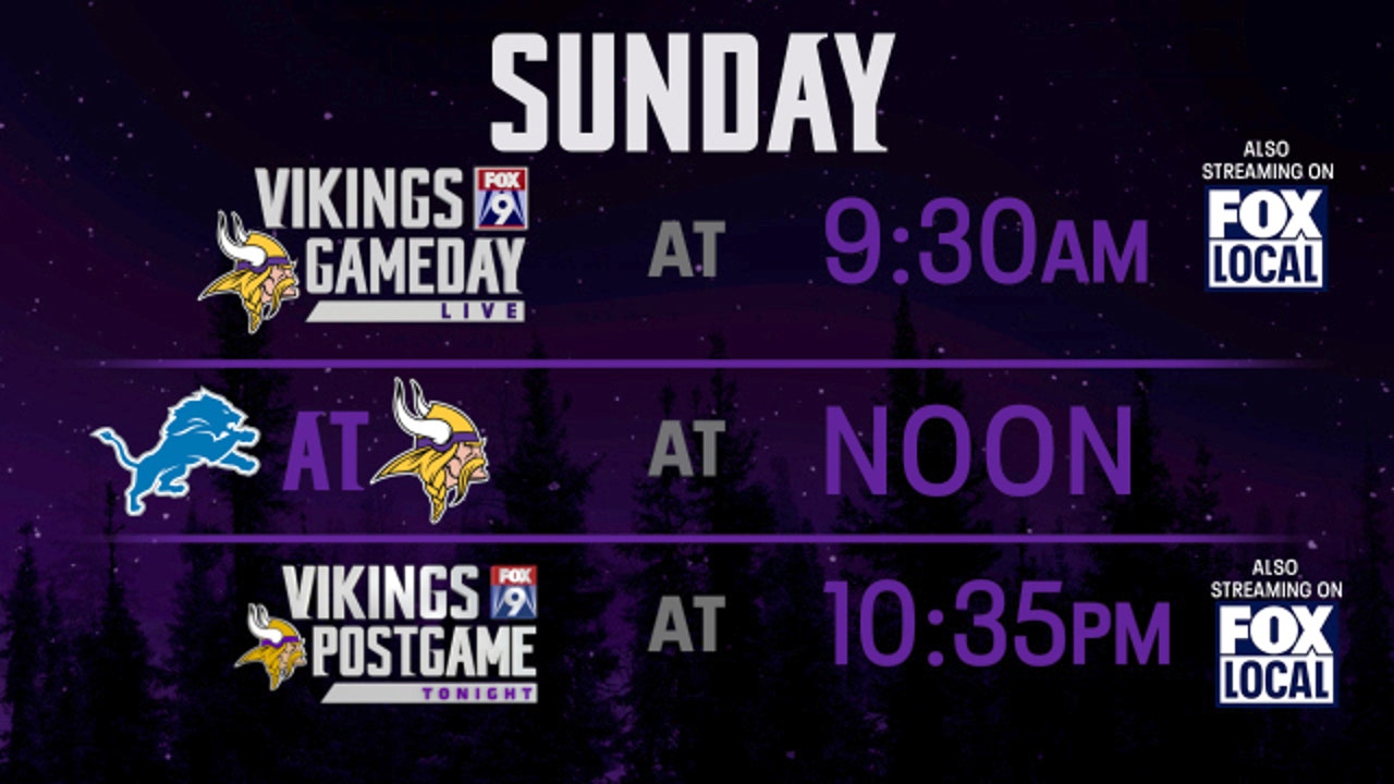 Vikings Lions How To Watch Minnesota Vs Detroit On Sunday Dec 24 