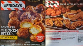 TGI Fridays boneless chicken bites recalled after pieces of plastic found