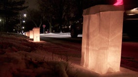 Minneapolis neighborhood luminary brings awareness to domestic violence