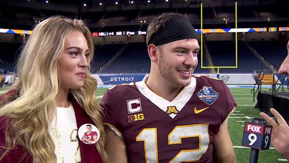 Gophers: Cole Kramer, Katie Miller embraced the Quick Lane Bowl spotlight
