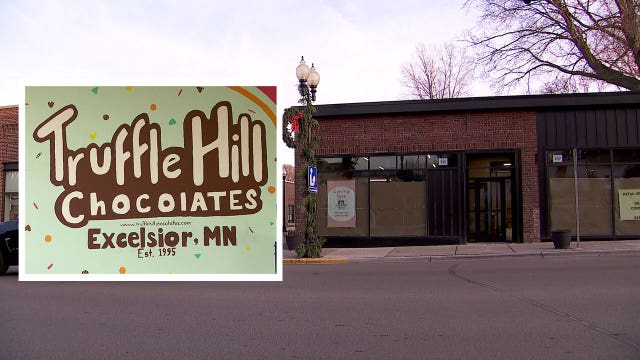 Truffle Hill Chocolates shop destroyed by vandals moves to new location in Excelsior