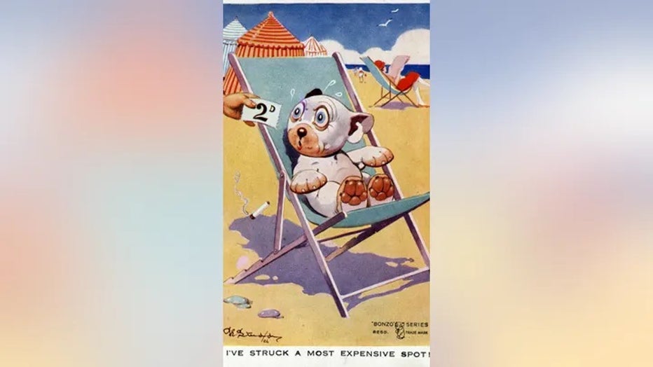 Rare 1920s Bonzo dog up for auction — one of only 115 ever made